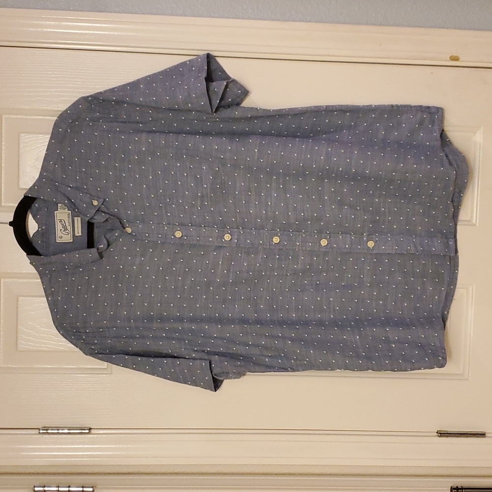 Woven Button Down